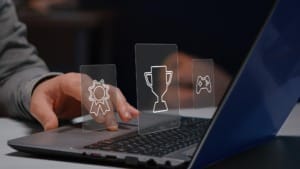 Image of an expert working on gamification.
