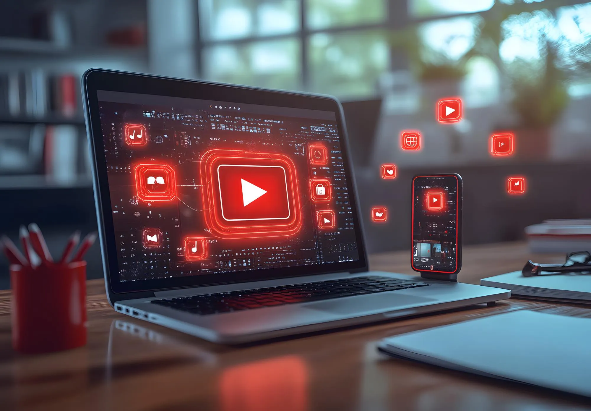 bilgisayarda ve telefonda youtube seo