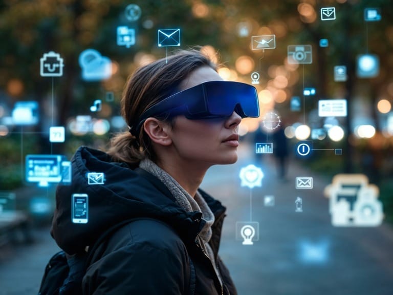 AI on social media, social media content visuals