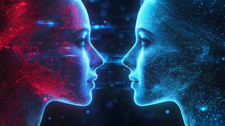 gemini ve chatgpt yapay zeka modellerinin karşılaştırılması yapay zeka teknoloji görseli
