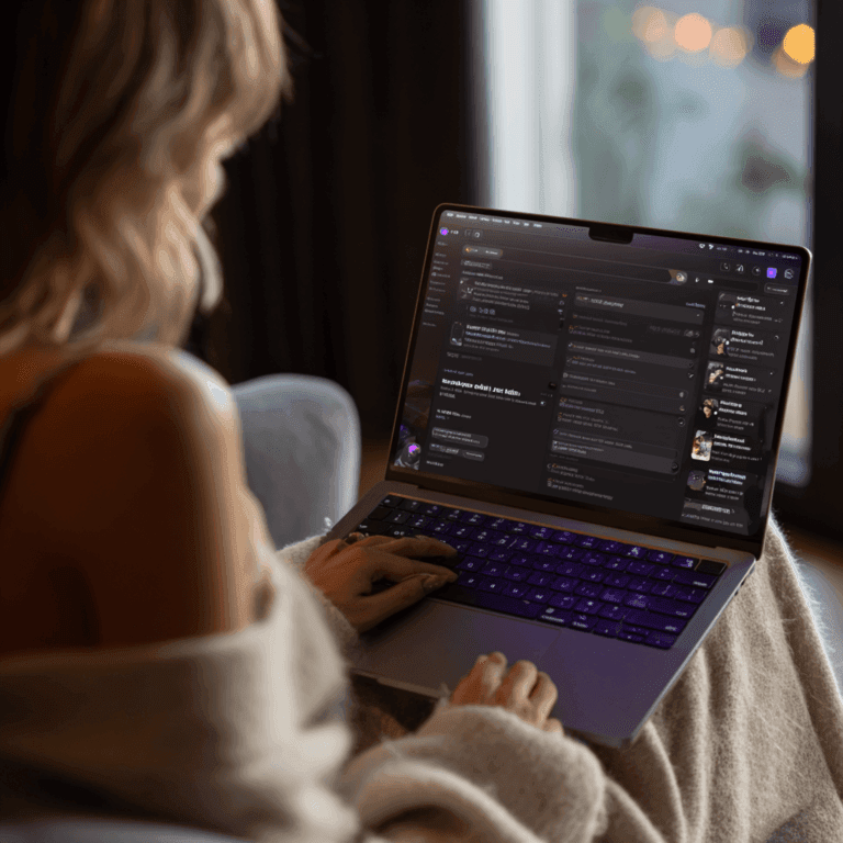 Lifestyle photo showing prompt writing in AI, AI technology visual.
