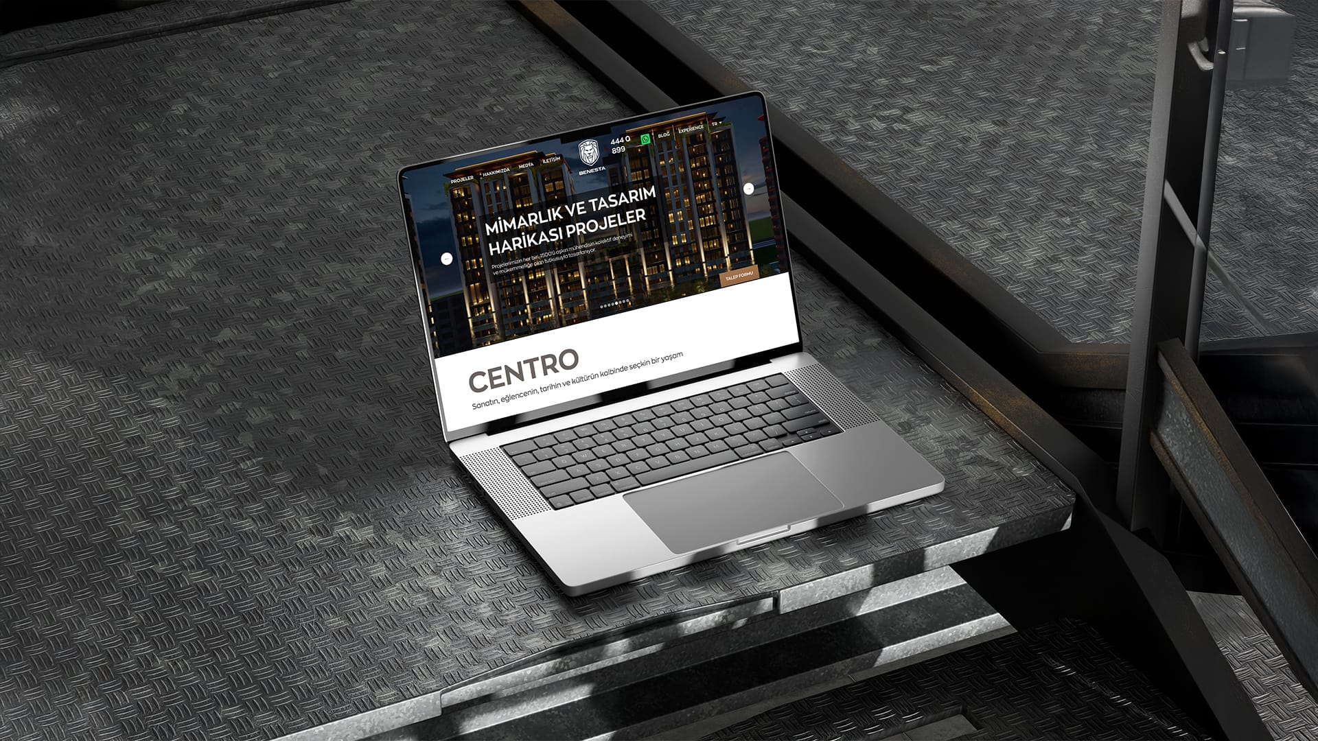 Benesta web sitesi tasarımı ile prestij odaklı dijital marka deneyimi