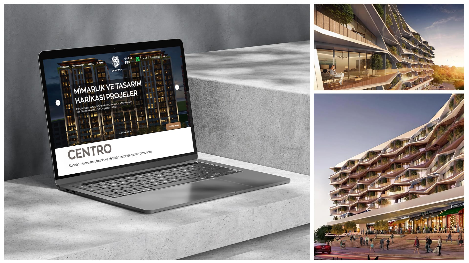 Benesta web sitesi tasarımı ile prestij odaklı dijital marka deneyimi