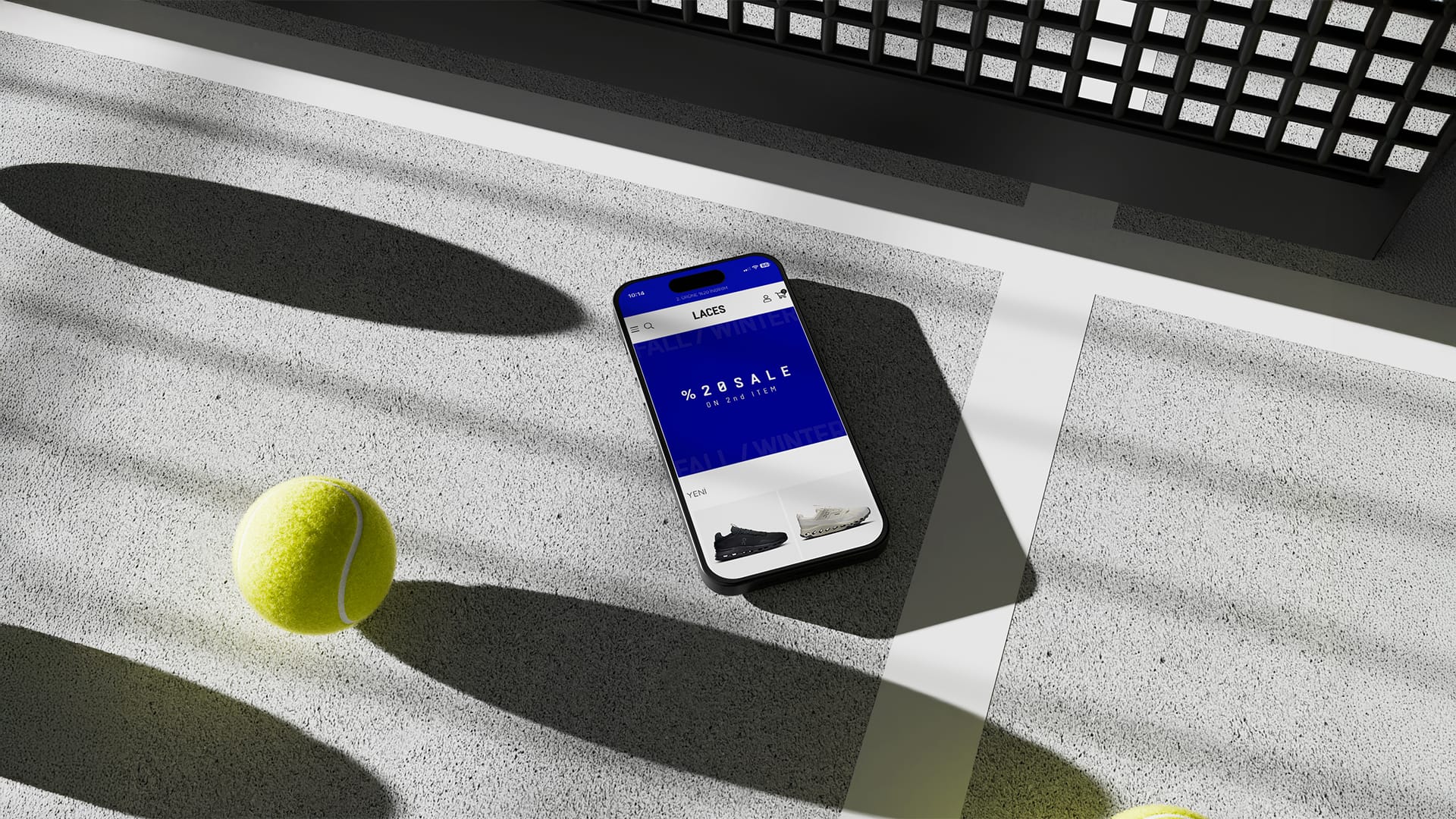 Laces web sitesi tasarımı ve dijital marka deneyimi geliştirme