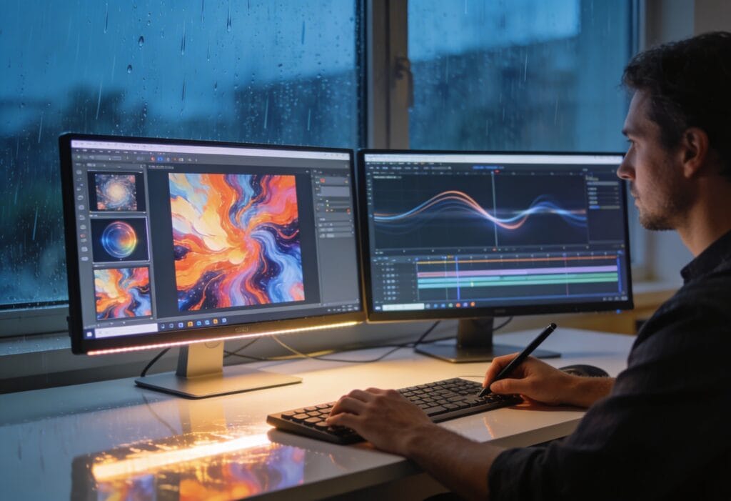 How to create AI video and how it works.